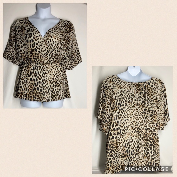 Worthington Tops - Worthington Woman Animal Print Top Sz 4X